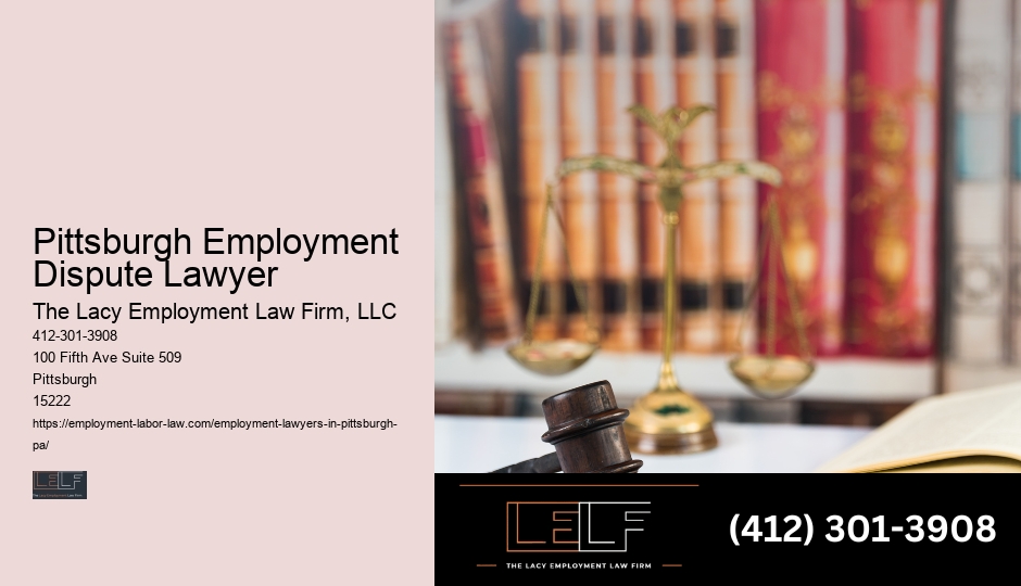 Pittsburgh Employment Dispute Lawyer Employment Law Professionals