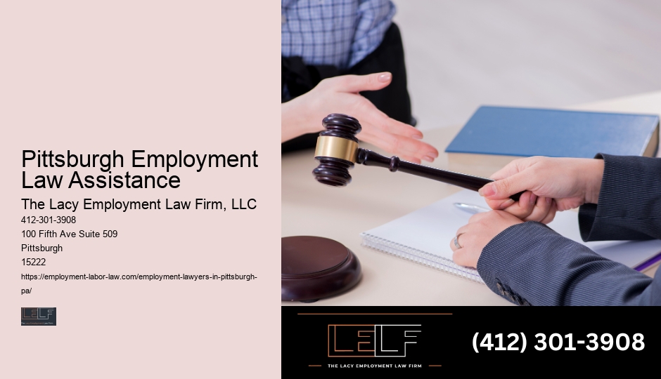 Reputable workplace harassment lawyer in Pittsburgh Employment Law Assistance