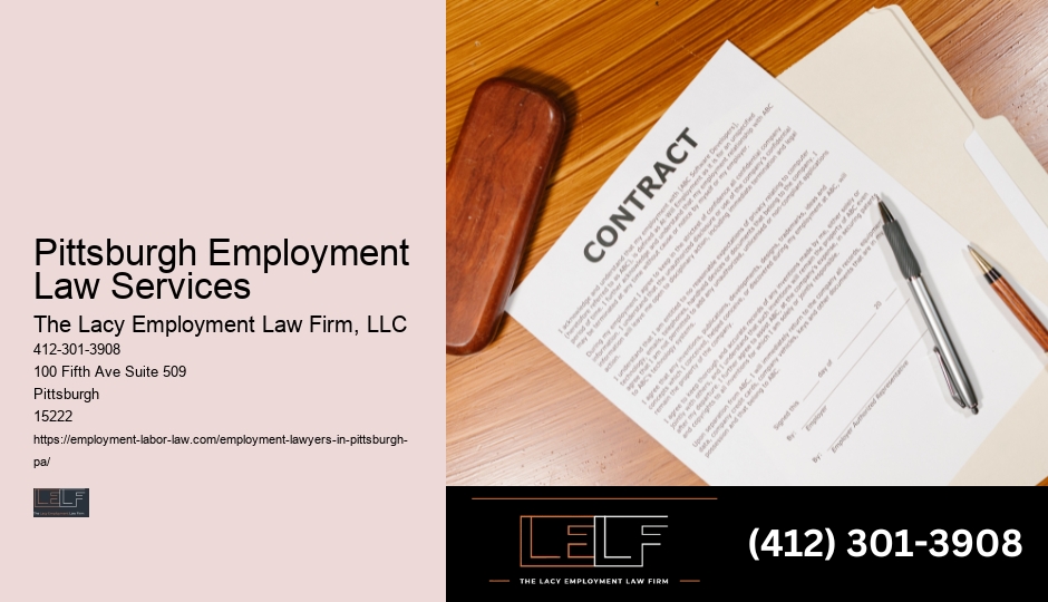 Effective retaliation attorney in Pittsburgh Employment Law Services