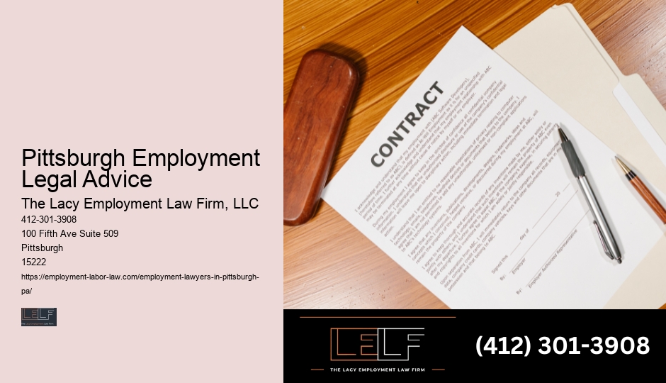 Pittsburgh Employment Legal Advice Employment Legal Counsel