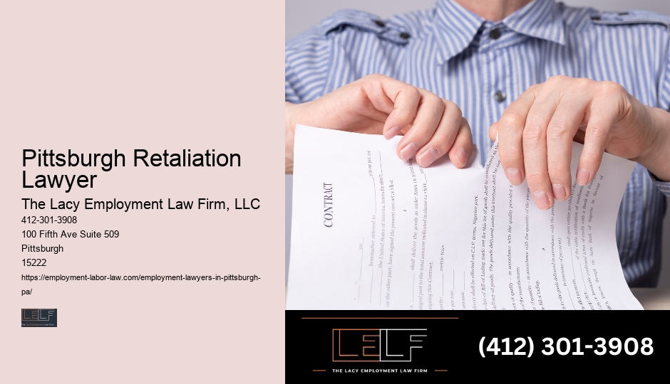 Pittsburgh Retaliation Lawyer employment law firm guidance