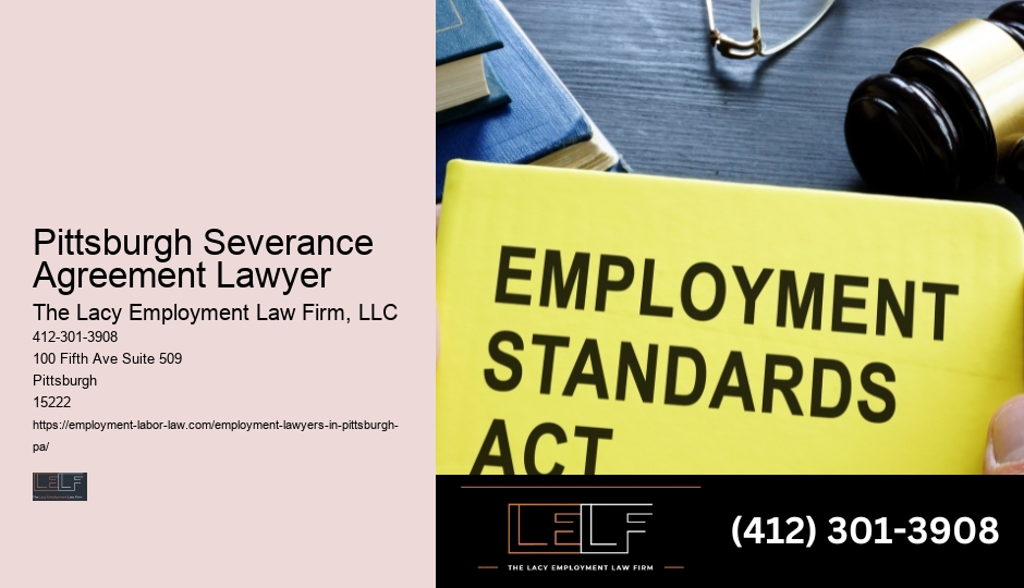 Pittsburgh Severance Agreement Lawyer Job Legal Services