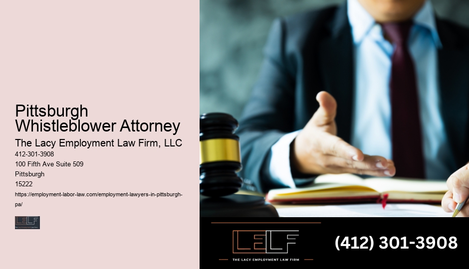 Employment Law Services Pittsburgh Whistleblower Attorney