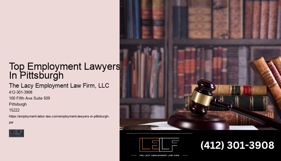Top Employment Lawyers In Pittsburgh Workplace Legal Representation