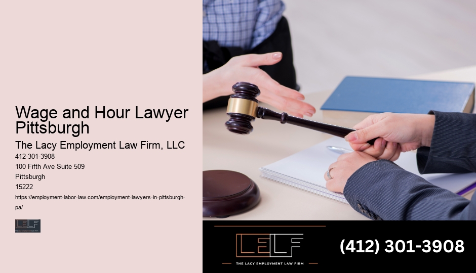 Wage and Hour Lawyer Pittsburgh employment law mediation