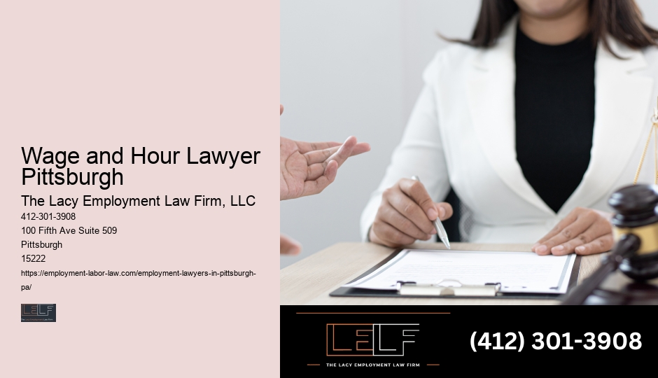 Employment Litigation Lawyer Wage and Hour Lawyer Pittsburgh