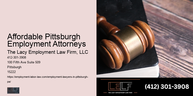 Affordable Pittsburgh Employment Attorneys