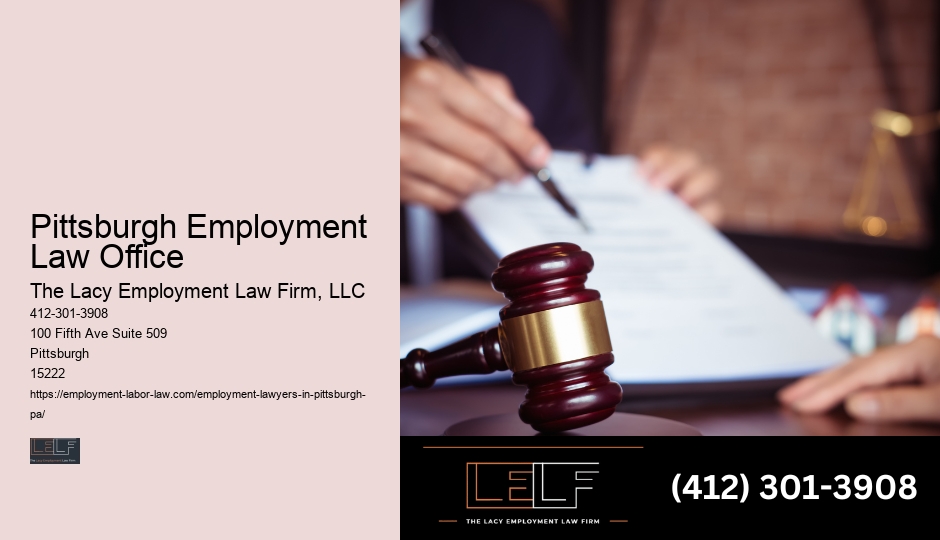 Pittsburgh Employment Law Counselor