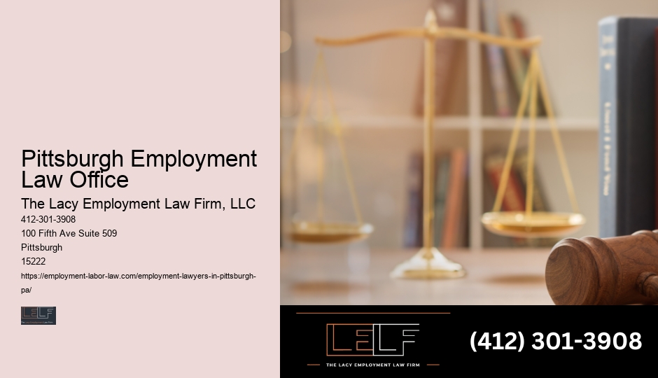 Pittsburgh Workplace Attorney Services