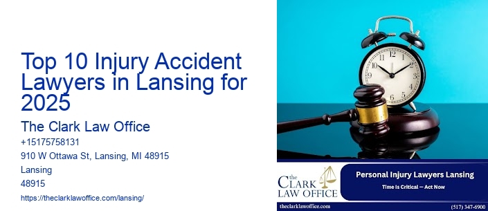 Top 10 Injury Accident Lawyers in Lansing for 2025