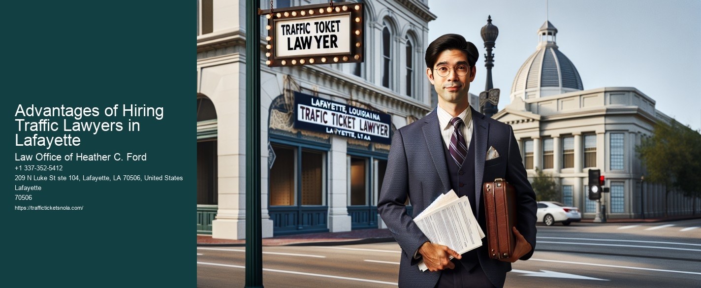 Advantages of Hiring Traffic Lawyers in Lafayette