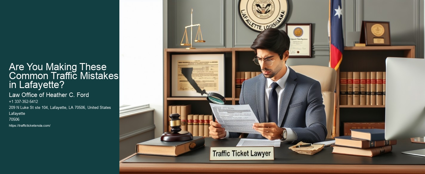 Are You Making These Common Traffic Mistakes in Lafayette?