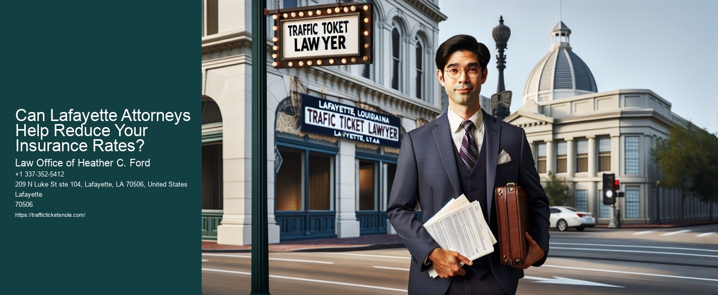 Can Lafayette Attorneys Help Reduce Your Insurance Rates?