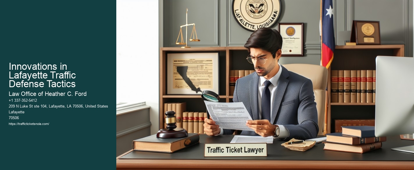 Innovations in Lafayette Traffic Defense Tactics