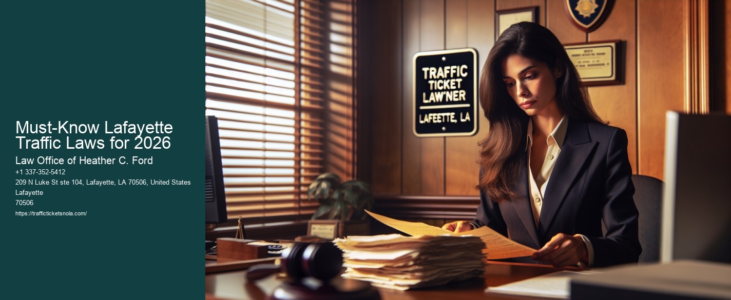 Must-Know Lafayette Traffic Laws for 2026