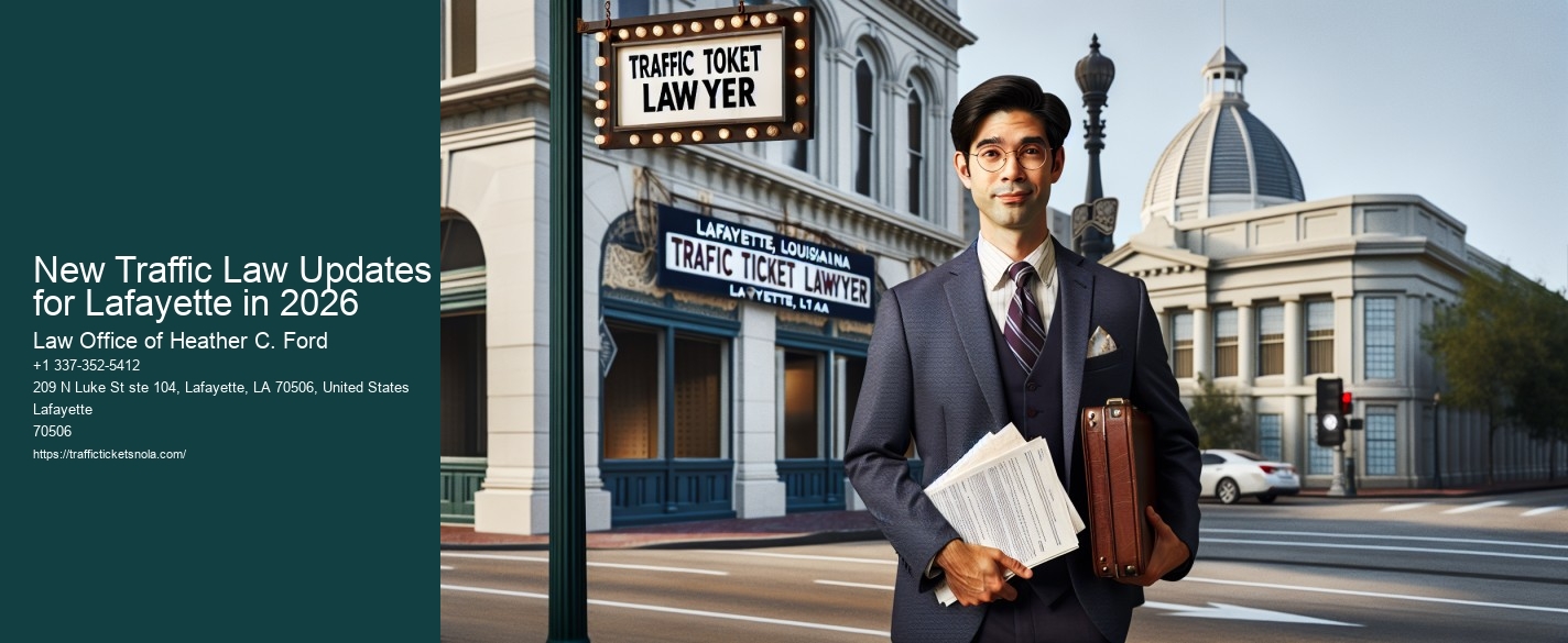 New Traffic Law Updates for Lafayette in 2026