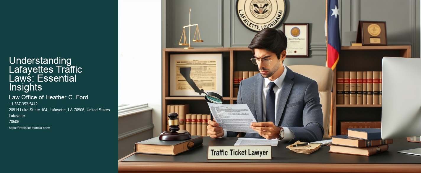 Understanding Lafayettes Traffic Laws: Essential Insights