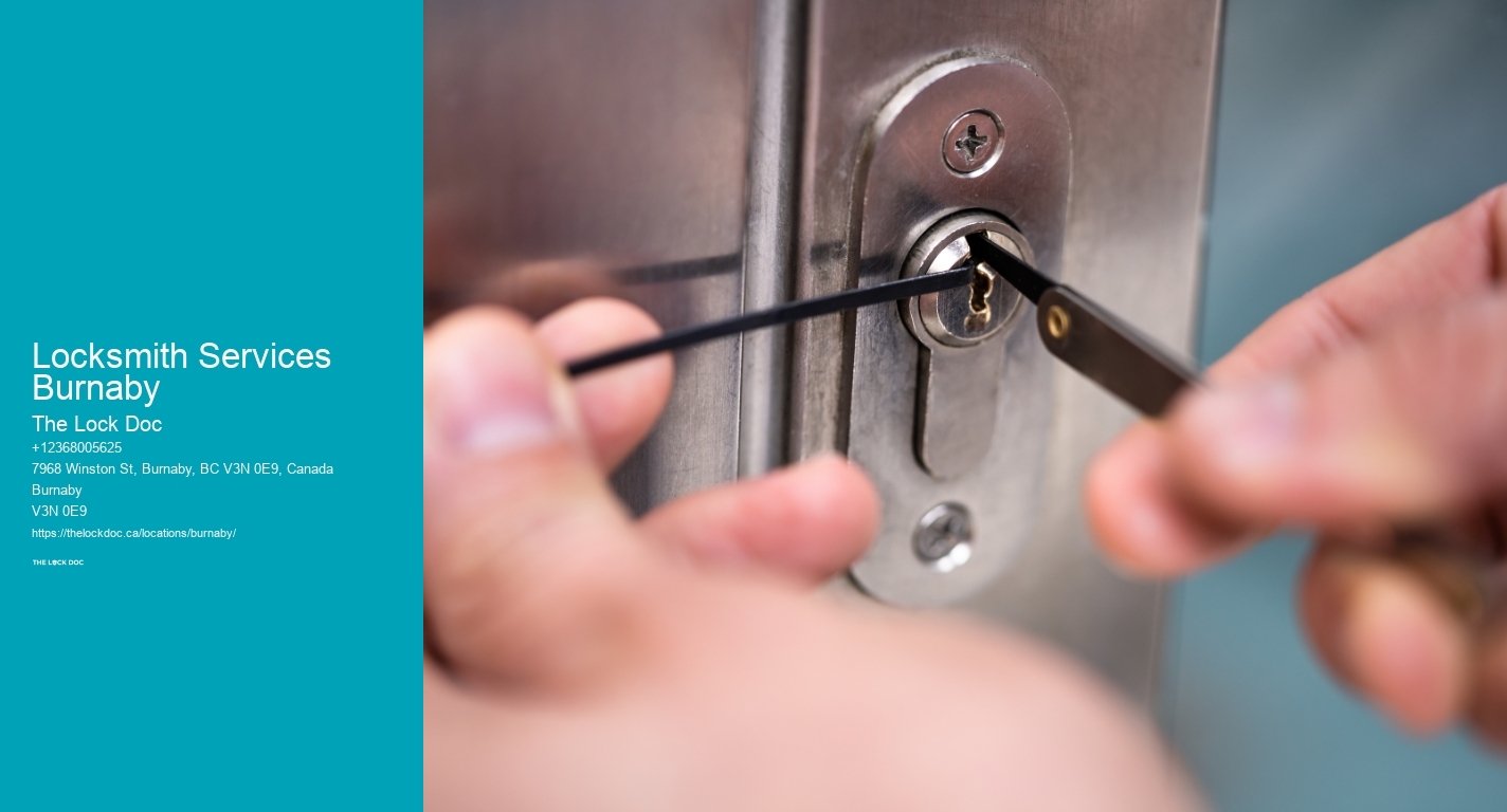 Locksmith Services Burnaby