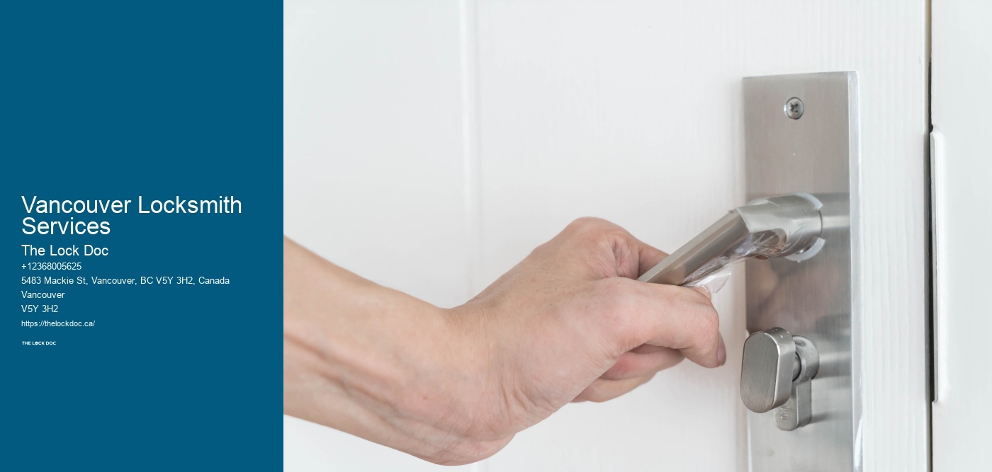 Vancouver Locksmith Services