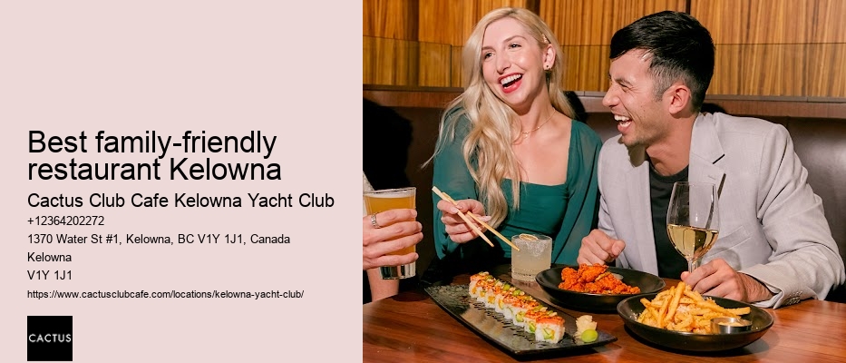 Kelowna Dinner Spots