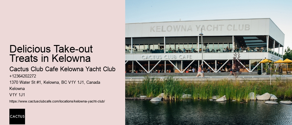 Kelowna Restaurants with a View
