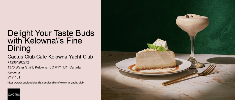 Kelowna's culinary journey unraveled