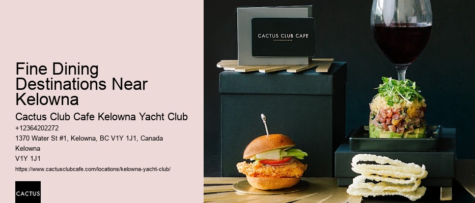 Kelowna Restaurants with Freshly Baked Goods