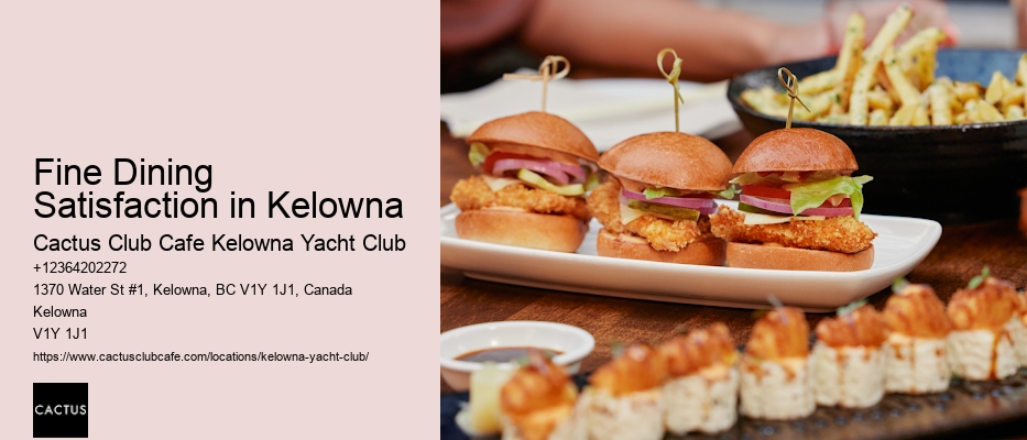 Kelowna's gastronomic exploration