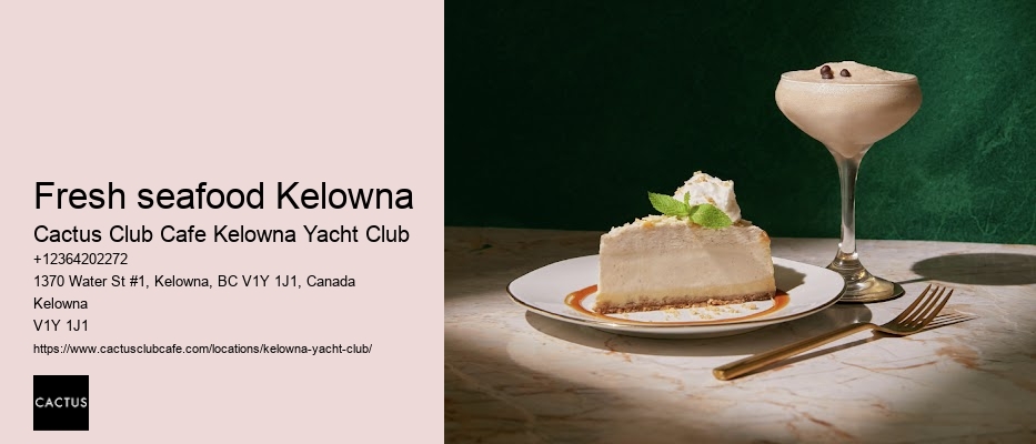 Fine Dining Kelowna