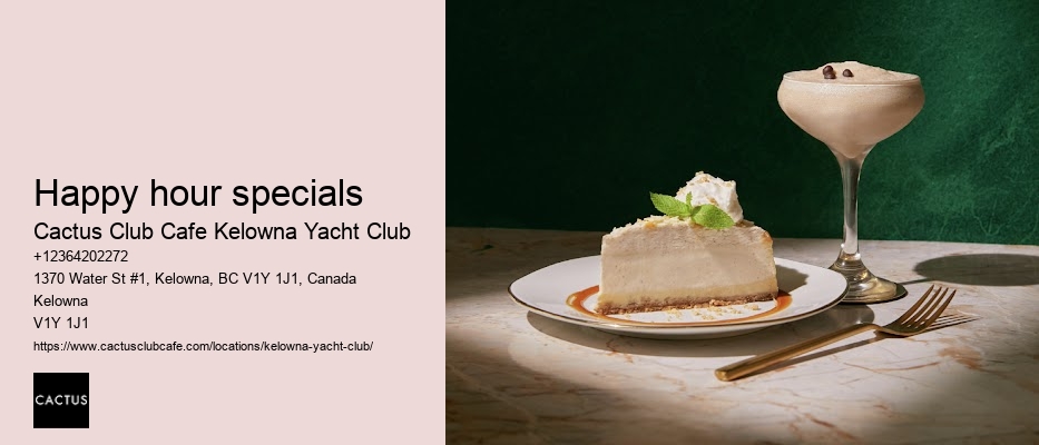 Discover the Finest Restaurants Near Kelowna
