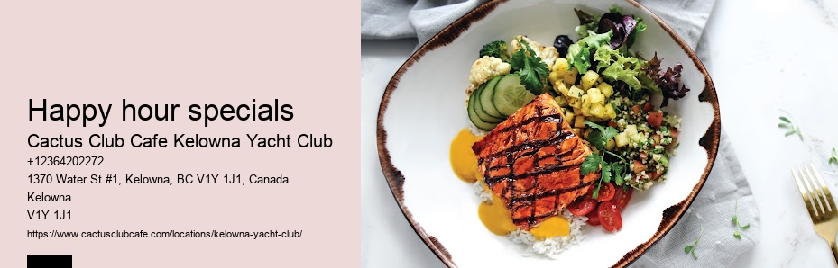 Gourmet dining Kelowna