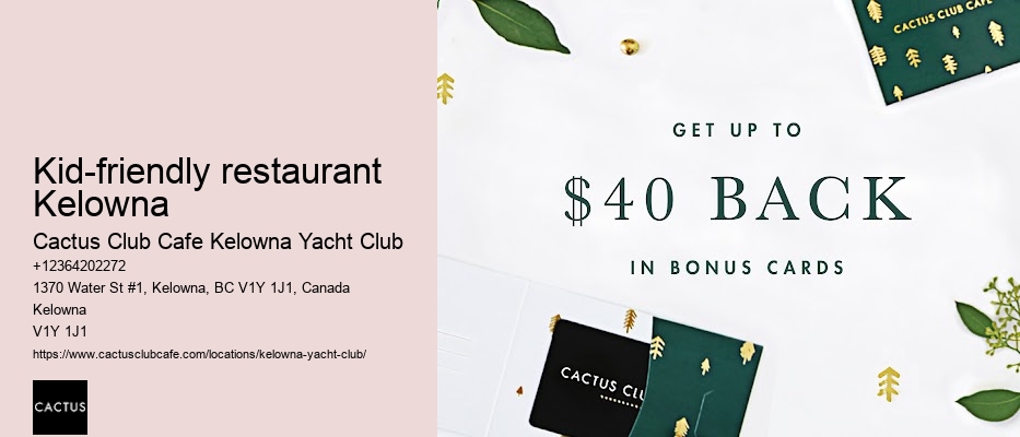Take-out Specials in Kelowna