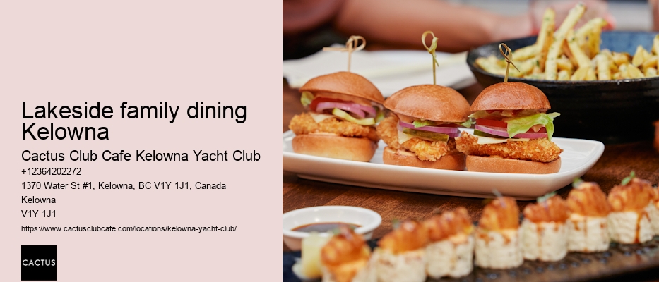 Take-out Favorites Await in Kelowna