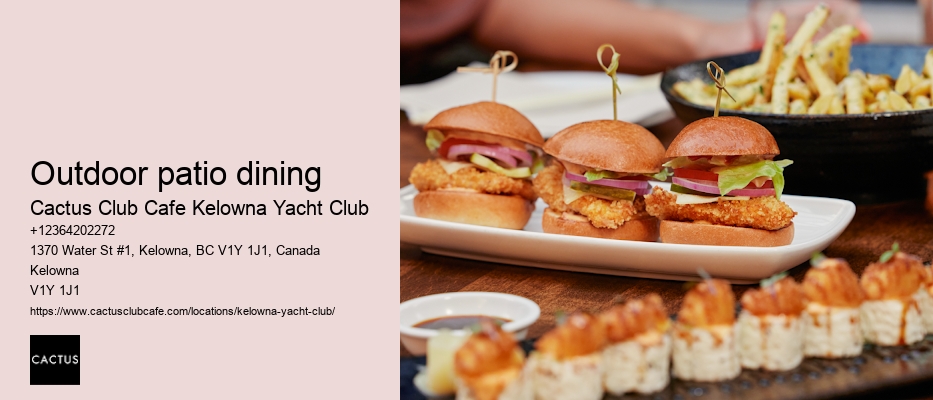 Traverse Kelowna's dining landscape