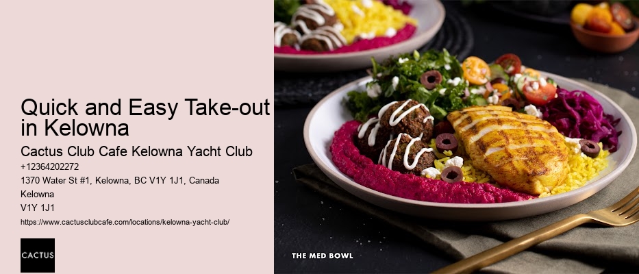 Kelowna's must-try restaurants
