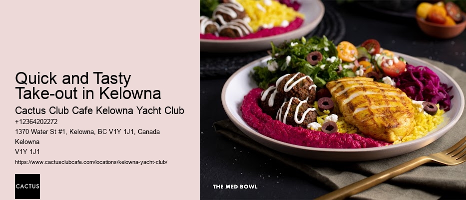 Kelowna restaurant specials