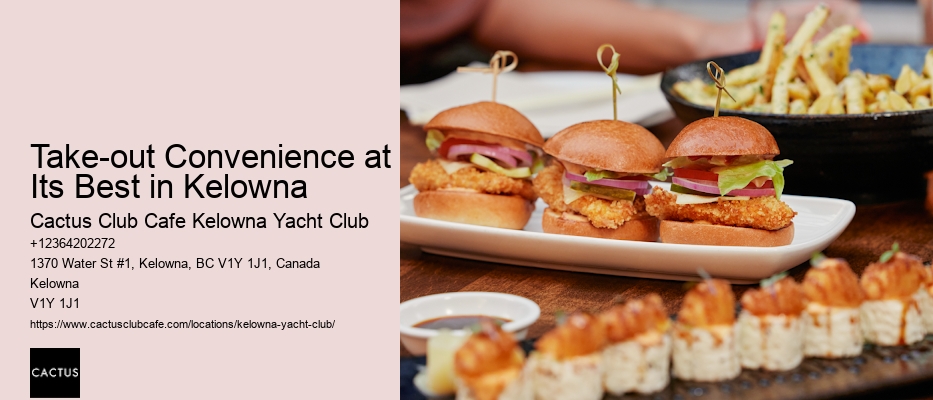 Kelowna's gastronomic wonders