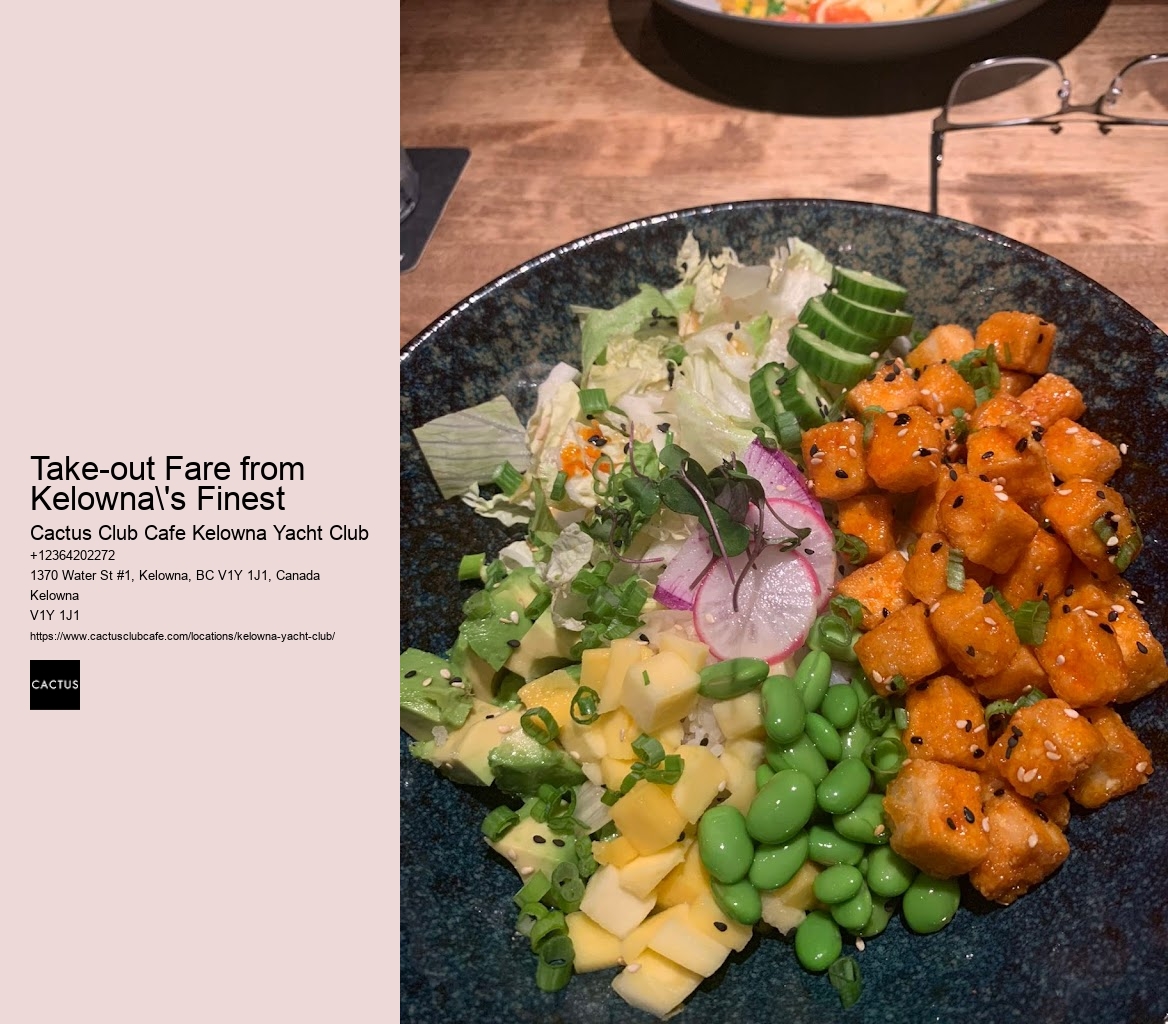 Kelowna's dining delights revealed