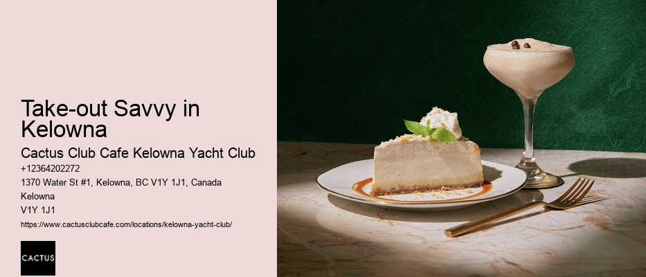 Kelowna's vibrant dining culture