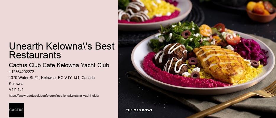 Gluten-Free Dining Kelowna