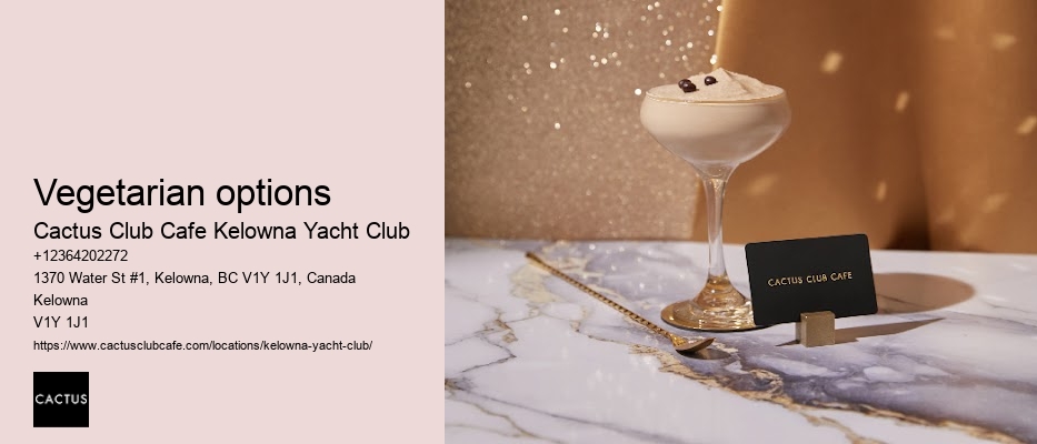 Kelowna dining with sunset cocktails