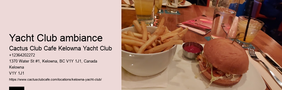 Kelowna Locally Sourced Restaurants