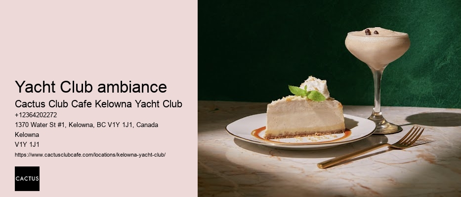 Romantic Restaurants in Downtown Kelowna
