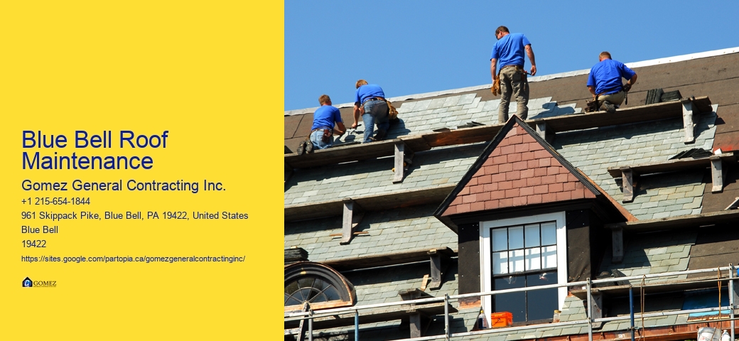 Blue Bell Roof Maintenance