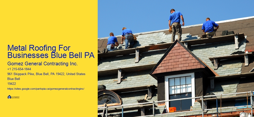 Metal Roofing For Businesses Blue Bell PA