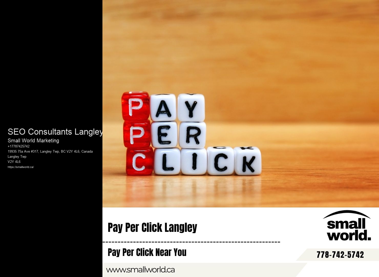 SEO Consultants Langley BC SEO management and support
