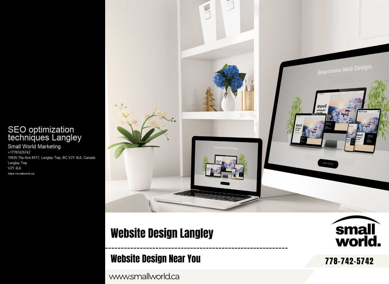SEO optimization techniques Langley SEO Consultation Agency Cost