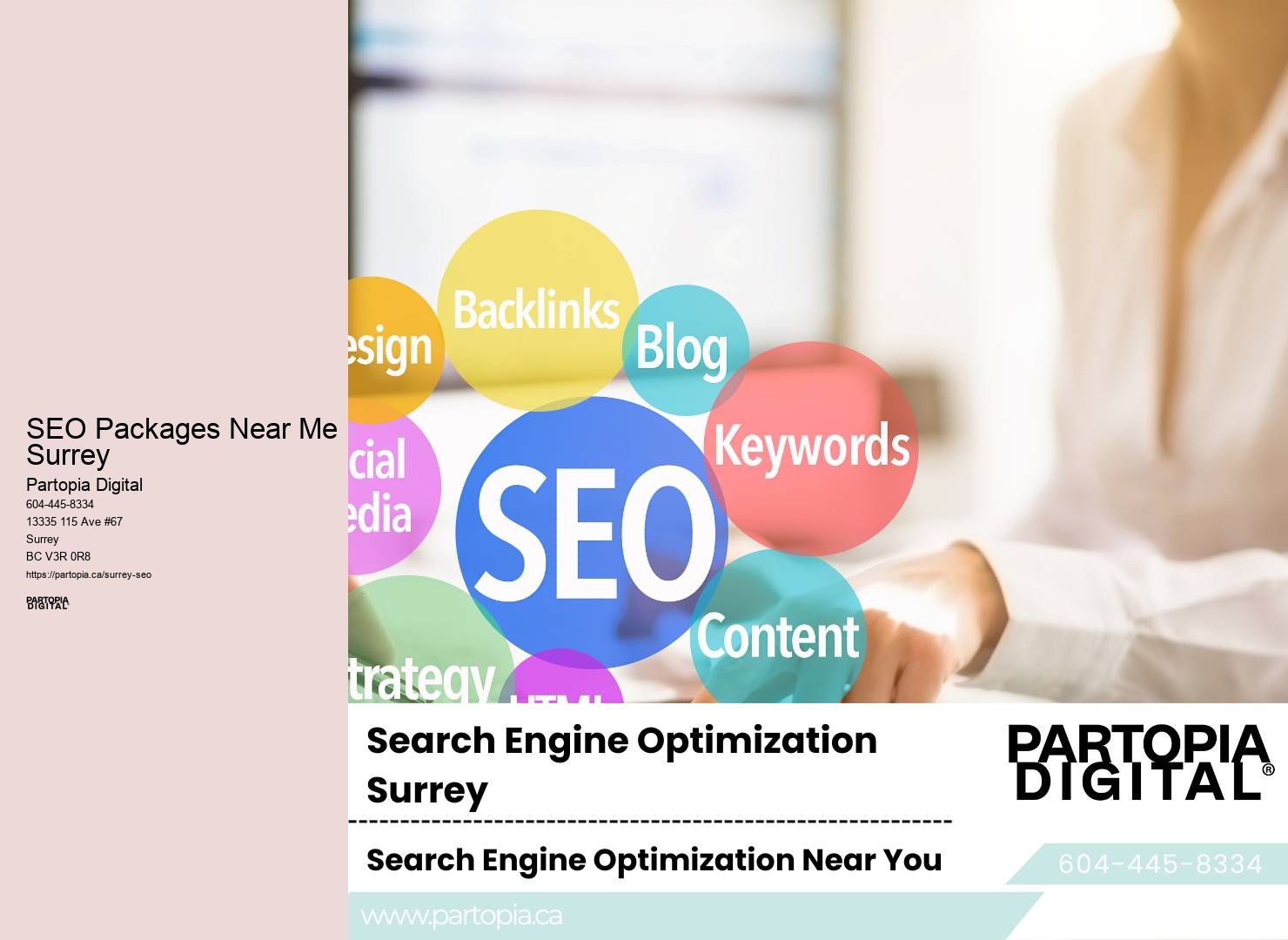 SEO Packages Near Me Surrey SEO Landing Page Optimization