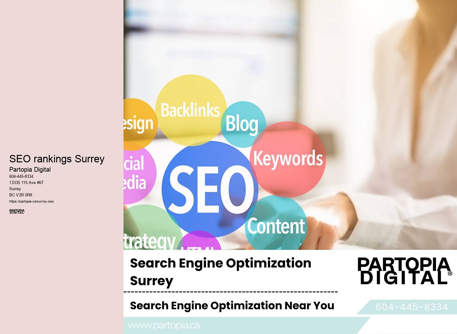 Premier SEO rankings Surrey SEO Company