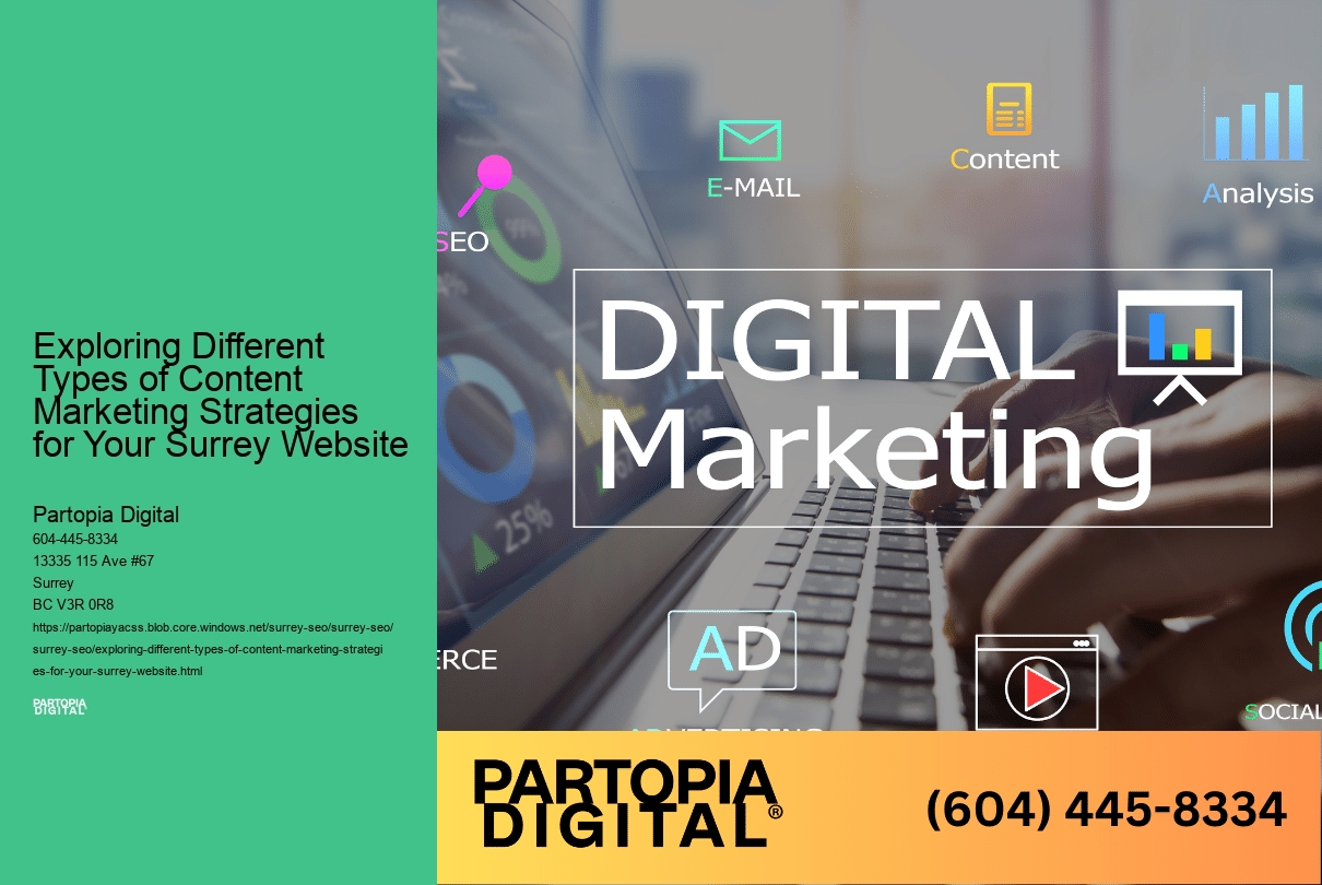 Exploring Different Types of Content Marketing Strategies for Your Surrey Website 